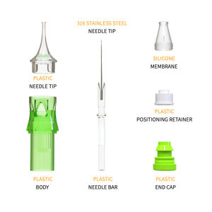 Agujas de Cartucho para Tatuaje Personalizadas de Fábrica OEM/ODM, Agujas de Cartucho PMU Desechables 0503RL, Cartuchos de Agujas para Tatuaje - Product Image 6