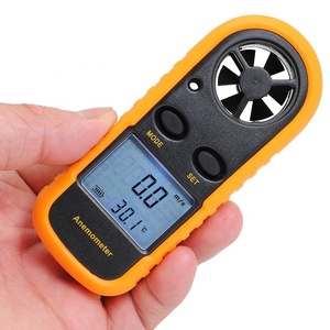 Anemometro Portatile SHAHE <span class=keywords><strong>Misuratore</strong></span> di Velocità del <span class=keywords><strong>Vento</strong></span> 30m/s Tester di Temperatura -10 ~ 45°C con Display LCD Retroilluminato - Product Image 2