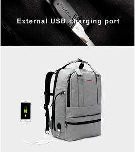 Mochila para Portátil Tigernu al por Mayor con USB, Impermeable, de Gran Capacidad, para Trabajo y Viajes, para Hombre - Product Image 3