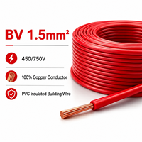 450/750V BV 1,5 mm² 2,5 mm² 4 mm² 6 mm² Reinkupfer PVC-Isolierte Gebäudeleitung für Hausverkabelung
