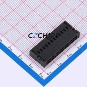 HC-XG-2*12Y-05 Housing (Wire-to-Board / Wire-to-Wire) P=2.54mm Connector 2x12P 2.54mm 2 12 - Product Image 1