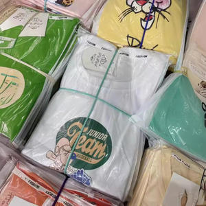 复古2025超大号男式t恤低价圆领时尚二手衣服 - Product Image 1