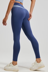 Pantalons de yoga pour femmes grandes tailles, taille haute, élastiques, ajustés, respirants, séchage rapide, écologiques, sans coutures gênantes - Product Image 5