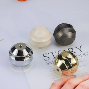 Witte Ladekast Handvat Keukenknoppen Handgrepen Voor Meubels Zwarte Knoppen Rond - Product Image 6