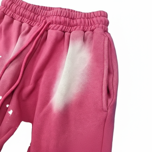 Pantalon de survêtement évasé décontracté pour homme Pantalon large athlétique taille haute Streetwear en velours côtelé avec fermeture à taille élastique - Product Image 1