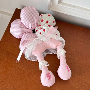 Diadema de esponja con diseño de corazón para niña, coletero lindo para cola de caballo, accesorios de tela para el cabello estilo europeo-americano. - Product Image 4