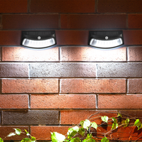 Lampe murale solaire à détecteur de mouvement LED, lanterne de décoration extérieure, étanche IP65, pour villa, jardin, cour, patio, lumière de nuit