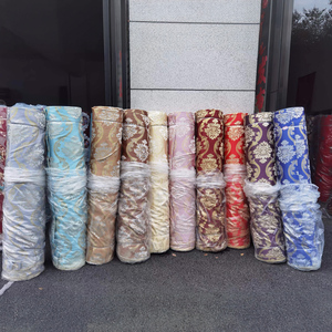 Bomar 2024 Bán Buôn 280Cm Nhà Dệt Châu Âu Sang Trọng 100% Polyester Jacquard Damask Màn Dệt Rèm Vải Với Thiết Kế - Product Image 5