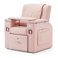 Chaise de massage de luxe de station thermale de vente chaude chaise de canapé de manucure et de pédicure de machine de pédicure pour l'usage de salle de bains ou d'hôpital