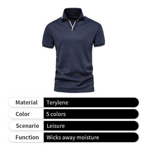 เสื้อโปโลคอวี OEM ระบายอากาศได้ดี สวมใส่สบาย สำหรับผู้หญิงและผู้ชาย ขายส่ง - Product Image 5
