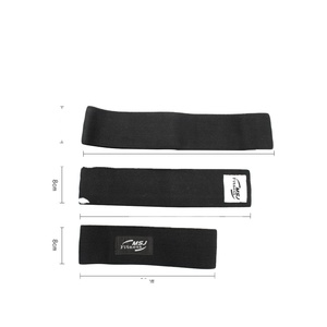 Chống trượt bông hip ban nhạc kháng tập thể dục ban nhạc đàn hồi Polyester Yoga kéo dài đào tạo chiến lợi phẩm tập luyện tập thể Dục Đào Tạo - Product Image 2