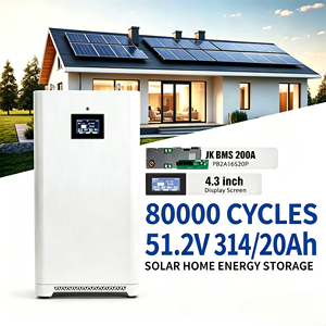 Baterias de Estado Sólido LiFePO4 de 8000 Ciclos, 200A, Tela Sensível ao Toque, 15kWh, 314Ah, 51.2V para Sistema de Armazenamento de Energia Solar SUPSRSAFE - Product Image 1