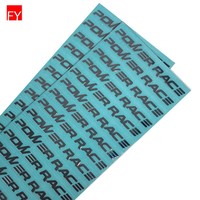 Autocollants de transfert 3D UV personnalisés pour lunettes de soleil métalliques, impression sur bouteilles, étiquettes en relief, autocollant logo métallique personnalisé