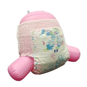 กางเกงผ้าอ้อ<span class=keywords><strong>ม</strong></span>แบบดึงขึ้น<span class=keywords><strong>ส</strong></span>ำหรับเด็กทารกแบบใช้แล้วทิ้ง - Product Image 1