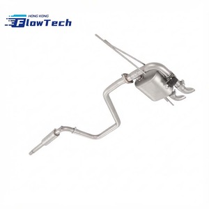 ระบบท่อไอเสียแบบ Catback พร้อมวาล์ว วัสดุสแตนเลส T304 สำหรับ Audi Q3 1.4T แบบปลายท่อคู่ (แบบปลายท่อเดี่ยวสองทางออก) - Product Image 3
