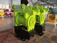 Attache rapide mécanique OEM en acier de haute qualité, résistante à l'usure et inclinable, pour excavatrices de 10 à 16 tonnes avec roulement intégré