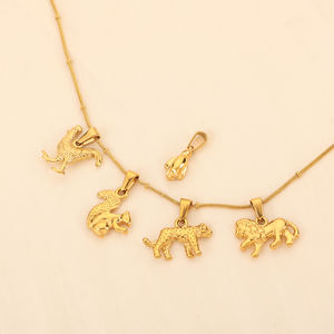 Pendentif Olivia en acier inoxydable avec breloque clé, cœur, flèche, <span class=keywords><strong>Paris</strong></span>, zircon et caméra, en <span class=keywords><strong>or</strong></span> 18 carats, pour <span class=keywords><strong>la</strong></span> fabrication de bijoux, pour hommes et femmes - Product Image 4