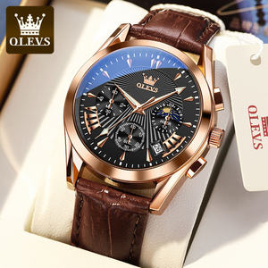  2876 Montres pour hommes, personnalisées OEM, tendance, étanches, classiques, multifonctions, montres à quartz de luxe - Product Image 1