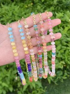 Nouveau collier tendance bohème d'été en perles acryliques colorées et exagérées pour femmes - Product Image 2