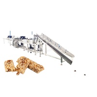 Machine automatique de fabrication de barres céréalières, machine de fabrication de barres protéinées, machine de fabrication de barres de sésame, ligne de production de nougat aux cacahuètes