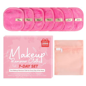 Reusable Cleansing Wipes Eco Friendly Washable <strong>Makeup</strong> Removal Cloth Reusable <strong>Microfiber</strong> <strong>Makeup</strong> <strong>Remover</strong> Pad