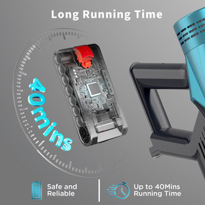 Aspiradora de Mano Inalámbrica Portátil con Ciclón para Pisos, Fuerte Succión, Ideal para Limpieza de Pisos en el Hogar y Hoteles, para Pisos Duros - Product Image 2