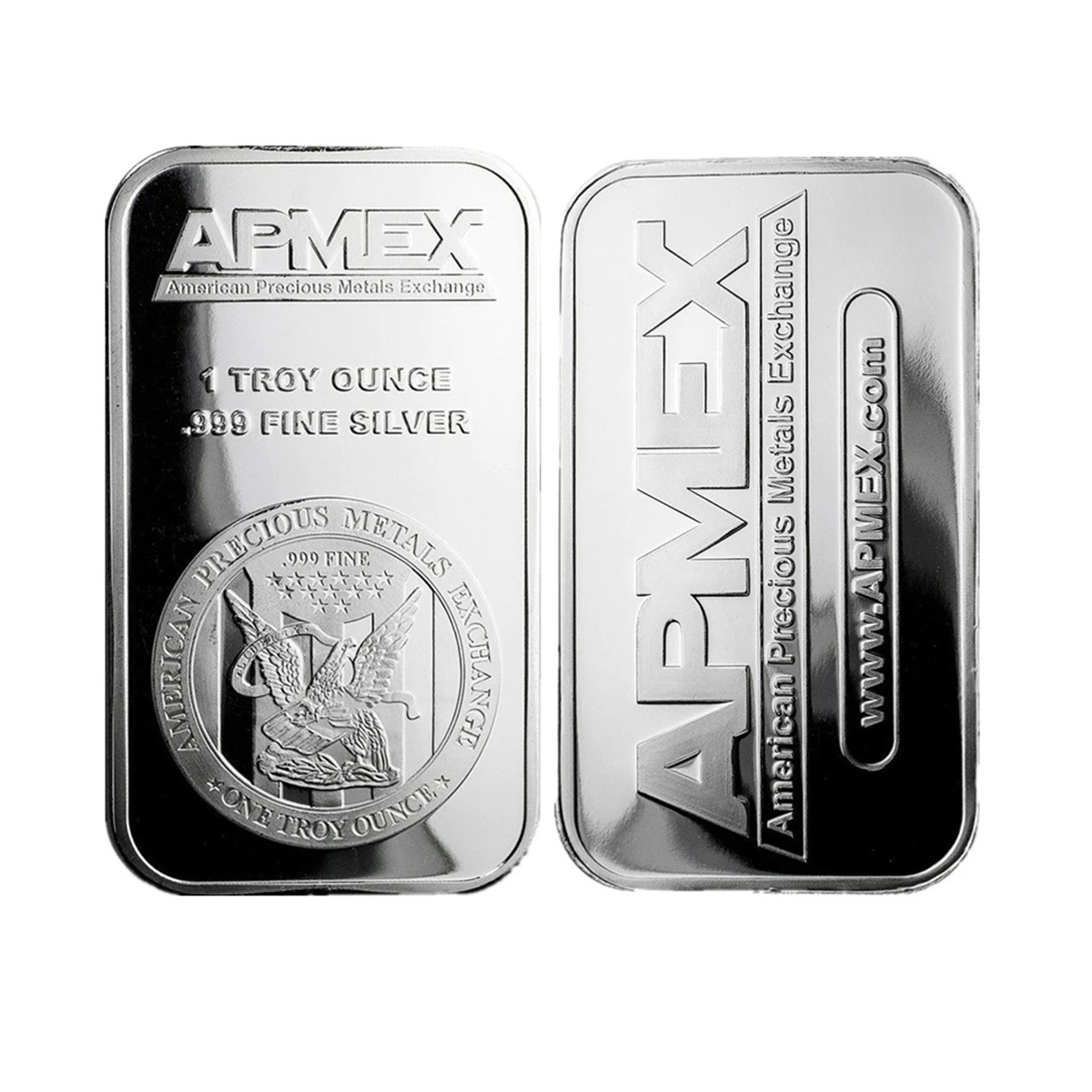 Bar of Silver 1g to 1kg Pure Metal Craft Collection