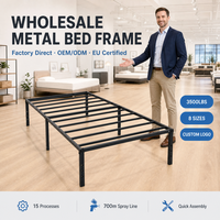 Lit d'appoint pliant moderne en fer pour chambre à coucher – Fournisseur de lits d'hôtellerie