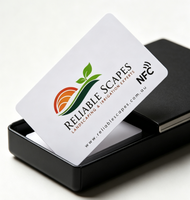 Impression de cartes PVC personnalisées, code QR programmable, carte RFID professionnelle, carte cadeau NFC Google Play