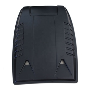 ABS Black Bonnet Scoops Cover for Ford Ranger T7 2015-2017 2018-2021 <strong>Engine</strong> Protector AUTO Exterior Accessories - Product Image 3