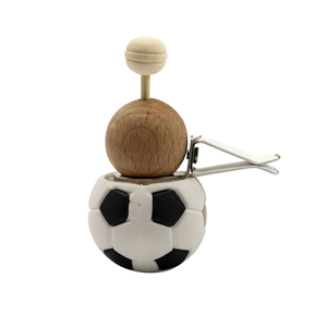 Wholesale Cheap <strong>Refillable</strong> Silicone Football Auto Empty <strong>Car</strong> <strong>Diffuser</strong> Glass Bottle <strong>Car</strong> Air Freshener 5 ml <strong>Car</strong> Perfume Bottles - Product Image 1