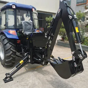 Retroexcavadora remolcable de 20-35 HP, accesorio de retroexcavadora para maquinaria agrícola para tractores