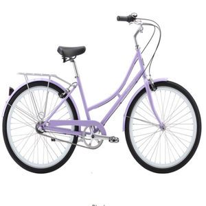Bicicleta Urbana de 3 Velocidades, Clásica, Retro, Híbrida, con Portaequipajes Trasero y Guardabarros, Estilo Vintage - Product Image 5