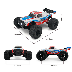 HOT JJRC Q123 Racing RC Cars 1/10 4X4 48 km/h Coche cepillado de alta velocidad RC Monster Truck Toy Control remoto <span class=keywords><strong>Buggy</strong></span> para regalo de Navidad - Product Image 3