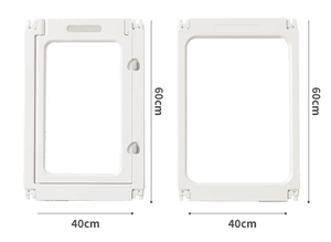 Enclos <span class=keywords><strong>de</strong></span> jeu transparent pour animaux <span class=keywords><strong>de</strong></span> compagnie, grand format, pour petits chiens, chiots et lapins, enclos intérieur moderne, portable - Product Image 3