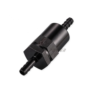 Fahrzeug Änderung Aluminium Legierung Rohr Fitting Schlauch Barb Billet Kraftstoff Filter - Product Image 1