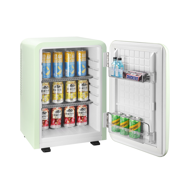 Hotel Minibar Retro Fridge Mini Single Door Display Fridge Wholesale Price