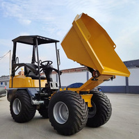 Dumper à roues robuste avec support hydraulique pour un entretien et des réparations faciles – Direct Usine