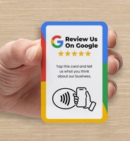 Carte de commentaires NFC pour les clients d'hôtels et d'Airbnb, collecte de commentaires Google