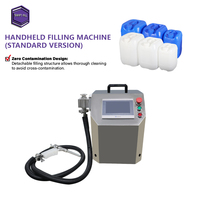 Machine de remplissage de seaux à écran tactile, semi-automatique, portable, pour liquides, avec flexibilité pour l'eau et les produits ménagers