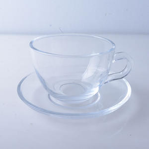 Set di Tazza e Piattino in Vetro, <span class=keywords><strong>Collezione</strong></span> di Articoli in Vetro - Product Image 2