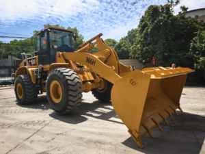 Maquinaria de ingeniería hidráulica de alta calidad, cargadora de ruedas, Caterpillar Cat 966H 966, cargadores usados a la venta - Product Image 5