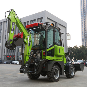 Compact 4x4 <b>Tractor</b> <b>Backhoe</b> <b>Loader</b> EBL15-26 Hydraulic Multi Function Construction Machine with Attachments - Product Image 1