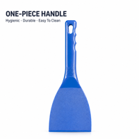 Spatule flexible en plastique de qualité alimentaire pour pâte à pizza, antiadhésive, accessoire de cuisine