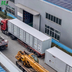 ตู้คอนเทนเนอร์เก็บพลังงานแบบไฮบริด HJ 500KW/1.2MWh 1MW/2.2MWh 5MWh ระบบระบายความร้อนด้วยอากาศ สำหรับระบบไมโครกริดและ BESS - Product Image 4