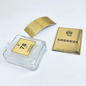 ملصق معدني ذهبي 24 قيراط بتصميم رائع مع شارات لاصقة ثلاثي الأبعاد منقوش ملصق معدني لزجاجات الألومنيوم - Product Image 5