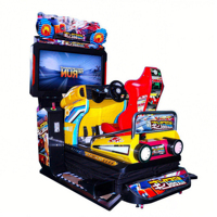 Simulateur de course automobile VR de haute qualité 55 pouces, machine de jeu d'arcade modèle Baby Bear 52, certifié CE, batterie rechargeable, personnalisable