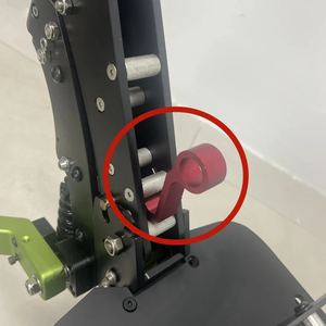 Marco de Scooter Eléctrico Plegable de Aleación de Aluminio de 11 Pulgadas para Todoterreno, Tamaño Abierto de 150 mm, Altura Ajustable, para Ensamblaje DIY - Product Image 4
