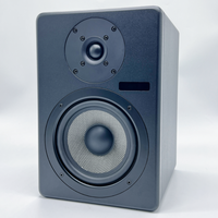 N-AUDIO C8 Enceinte de monitoring de studio en bois 8 pouces alimentée par USB, haut-parleur audio de haute qualité pour DJ et ordinateur