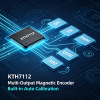 Codificador Magnético de Alta Velocidad y Precisión CONNTEK KTH7112 16, con Calibración Automática No Lineal ANLC Integrada, Sensor con Tiempo de Respuesta de 1s